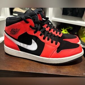 Jordan 1 mid infrared 23 size 12